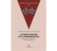 La portée pratique de la phénoménologie Délia Popa (Auteur)