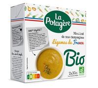 LA POTAGERE - Mouliné De Légumes De Nos Campagnes Bio 600Ml - Lot De 4 - Offre Special