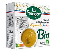 La Potagère Mouliné de Légumes Variés Soupe Biologique, 60cl