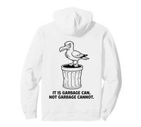 La Poubelle de Dessin animé Cheeky Seagull ne Peut Pas être utilisée comme Un Oiseau Sweat à Capuche