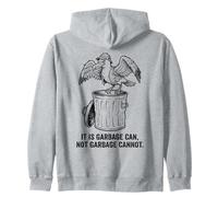 La Poubelle de Dessin animé Cheeky Seagull ne Peut Pas être utilisée comme Un Oiseau Sweat à Capuche