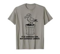 La Poubelle de Dessin animé Cheeky Seagull ne Peut Pas être utilisée comme Un Oiseau T-Shirt