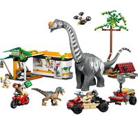 LEGO® Jurassic World 76973 La poursuite du vélociraptor et du titanosaure Multicolore