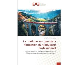 La pratique au cœur de la formation du traducteur professionnel: Rapport de stage effectué au Ministère des Enseignements Secondaires du Cameroun
