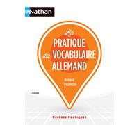 La pratique du vocabulaire allemand