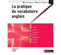 La pratique du vocabulaire anglais