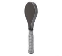 La pratique rend la pagaie d'entraînement parfaite au pickleball avec design en fibre de carbone pour améliorer la précision du joueur (gris)