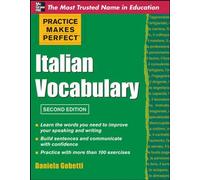 La pratique rend parfait le vocabulaire italien