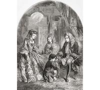 La première interview d'Horace Walpole alors qu'il était encore enfant avec George I. Horatio Walpole 4e comte d'Orford 1717 1797 alias Horace Walpole. écrivain anglais historien de l'art homme de