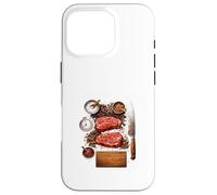 La préparation du Steak cru définit la Discipline du Grill Coque pour iPhone 16 Pro