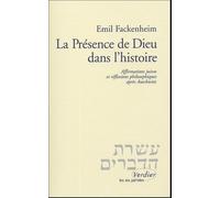 La présence de Dieu dans l'histoire