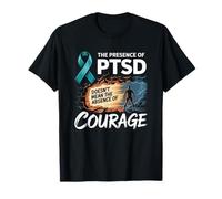 La présence du SSPT ne Signifie Pas l'absence de Courage T-Shirt