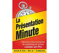 La Présentation Minute: Décrivez votre entreprise de marketing de réseau comme un Pro