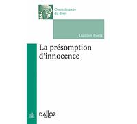 La présomption d'innocence