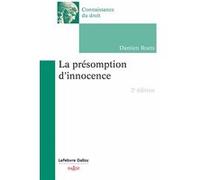 La présomption d'innocence 2ed Damien Roets (Auteur)