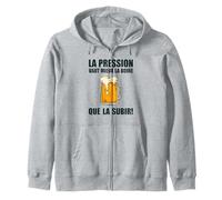 La Pression Vaut Mieux La Boire Drôle Humour Bière Sweat à Capuche