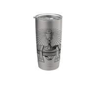 La prêtrise catholique eucharistie calice étole art Gobelet isotherme en acier inoxydable double paroi