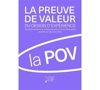 La preuve de valeur du design d'expérience - Géraldine Hatchuel - H Diffusion - broché - Etude