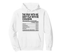 La prière cousine, Cousins drôles, Hommes, Femmes, réunion de Famille Sweat à Capuche