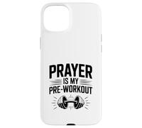 La prière est ma Motivation Avant l'entraînement Coque pour iPhone 15 Plus