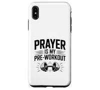 La prière est ma Motivation Avant l'entraînement Coque pour iPhone XS Max