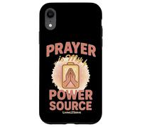 La prière est ma source d'énergie, la foi et l'énergie Minimal Clothing Coque pour iPhone XR