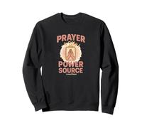 La prière est ma source d'énergie, la foi et l'énergie Minimal Clothing Sweatshirt