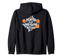 La prière est Mon rituel d'avant Le Match Motivation de l'athlète chrétien Sweat à Capuche