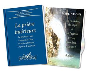 La prière intérieure : Livre + DVD : 2 Méditations : "La vie intérieure c'est l'Esprit", et "Fais l'expérience de Dieu, ressens l'unité, et sois libre!" (PAL/COLOR/16:9/FR)