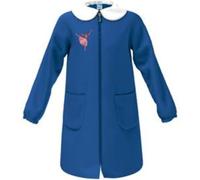 La Primula Verde Tablier Siggi école primaire pour fille Bleu avec Zip Plus Chaussette pour fille, oui. Logo :, 9 ans