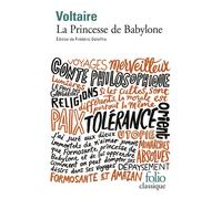 Voltaire – La Princesse de Babylone – Roman – Poche – Gallimard
