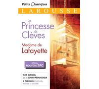 La princesse de Clèves Spécial Bac - Madame De La Fayette - Larousse - Poche - Scolaire / Universitaire