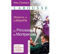 La Princesse de Montpensier - Madame De La Fayette - Larousse - Poche - Scolaire / Universitaire