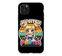 La Princesse du Jiu-Jitsu - Une Jolie Fille Pratiquant Le Coque pour iPhone 11 Pro Max