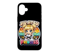 La Princesse du Jiu-Jitsu - Une Jolie Fille Pratiquant Le Coque pour iPhone 16 Plus