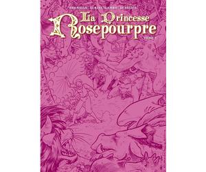 La princesse Rosepourpre T2 - Federico Chemello - Clair De Lune - cartonné - Bande dessinée jeunesse