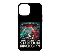 La Prise de contrôle Extraterrestre du Mississippi Invasion Coque pour iPhone 12 Mini