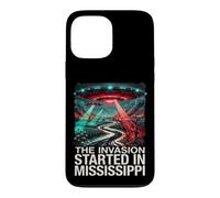 La Prise de contrôle Extraterrestre du Mississippi Invasion Coque pour iPhone 13 Pro Max