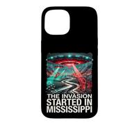 La Prise de contrôle Extraterrestre du Mississippi Invasion Coque pour iPhone 15