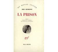 La Prison - Adolf Hoffmeister - Gallimard - Livre