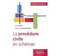 La procédure civile en schémas - Fanny Cornette - Ellipses - broché - Scolaire / Universitaire