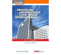 La procedure et la jurisprudence de la cour penale internationale