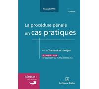 La Procédure Pénale En Cas Pratiques