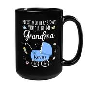 La Prochaine Fête Des Mères, Tu Seras Ma Grand-Mère. Tasse À Café Drôle Mug Unique Tasse À Thé Cadeau Mignon Pour Pâques Bureau Collègue 330Ml