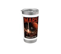 La prochaine frontière de l'espace saut de Mars Humanity Gobelet isotherme en acier inoxydable double paroi