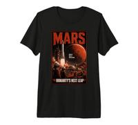 La Prochaine frontière de l'espace Saut de Mars Humanity T-Shirt Haut de Gamme