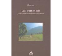 La promenade: Correspondance à propos de méditation