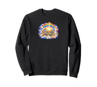 La promesse de Dieu Genèse 9:13 Conception de Foi biblique Arc-en-Ciel Sweatshirt