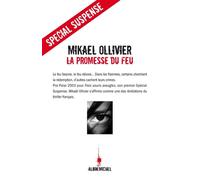 La Promesse du feu - Mikaël Ollivier - Albin Michel - broché - Roman