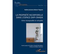 La propriété incorporelle dans l’espace OAPI-OHADA Entre incorporalité et virtualité - Valérie Varnerot - L'harmattan - broché - Etude